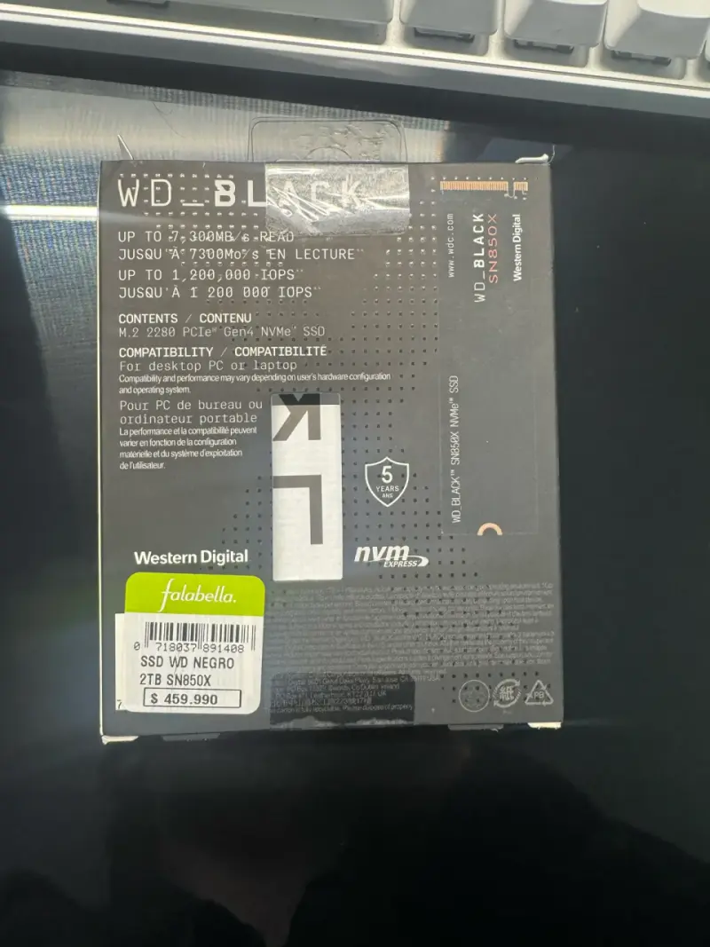 SSD de 2tb practicamente nuevo - 3