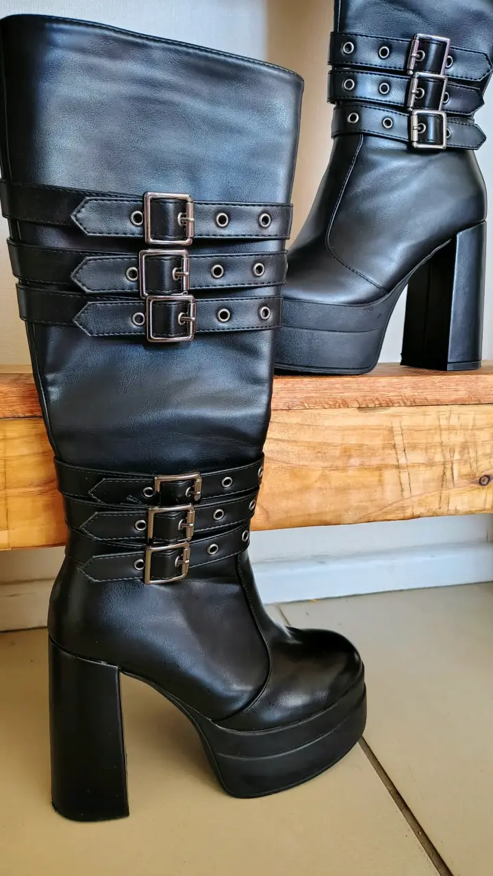 🩶BOTAS PLATAFORMA🩶 - 5