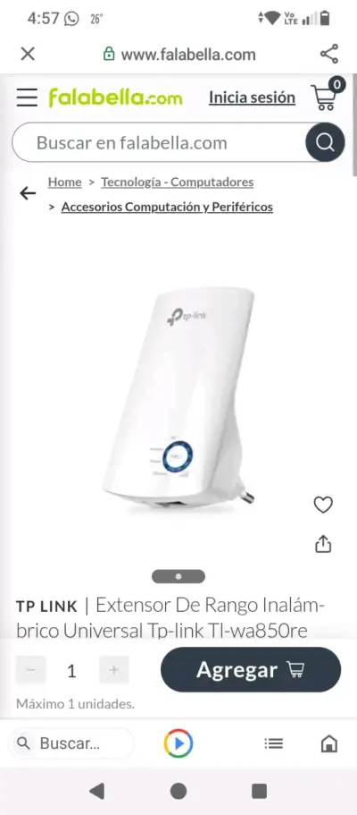 Cámara más extensor WiFi - miniatura 3