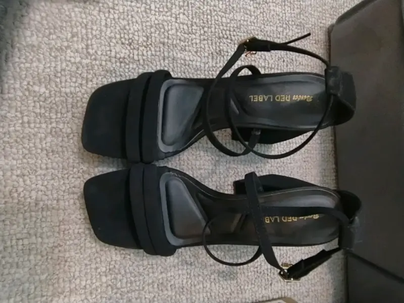 Sandalias taco grueso mujer - 2