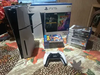 Ps5 Slim con juegos - miniatura 1