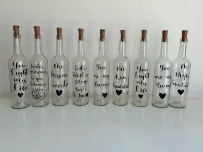Botellas decorativas - miniatura 1