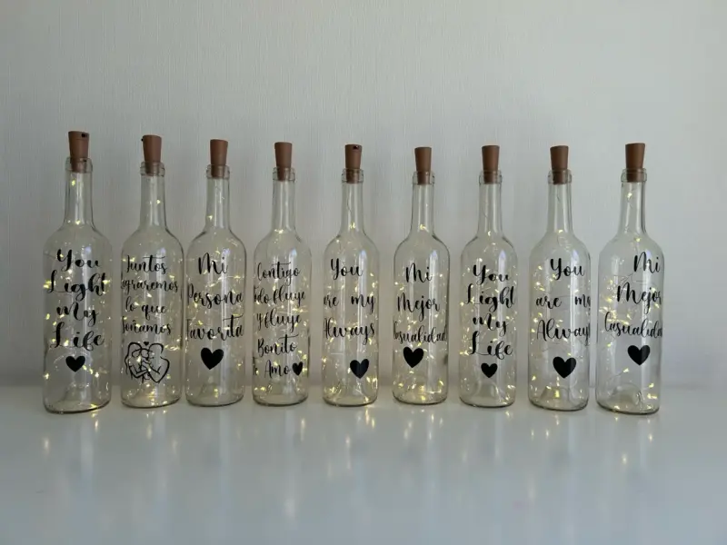 Botellas decorativas - 2