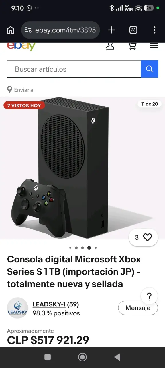 Xbox series s 1tb - 1