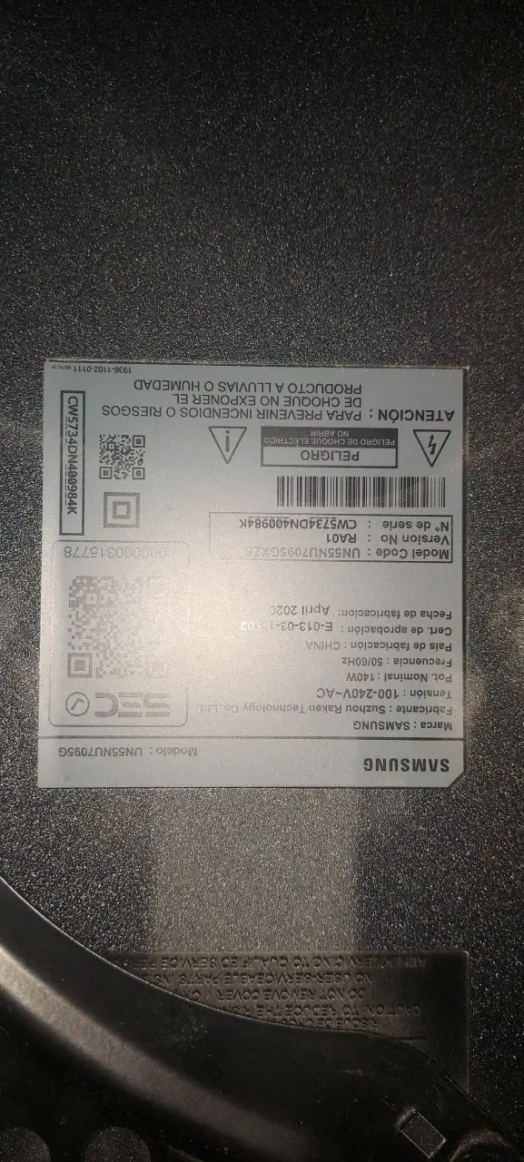 📺 TV SMART 55” Samsung – Para repuestos - 3
