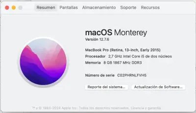 MacBook Pro (Retina, 13-inch, Early 2015) - miniatura 3