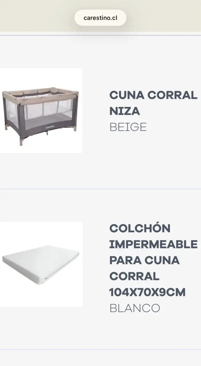 Cuna corral carestino - 1