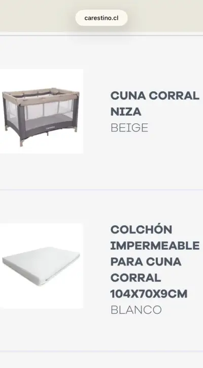 Cuna corral carestino - miniatura 1