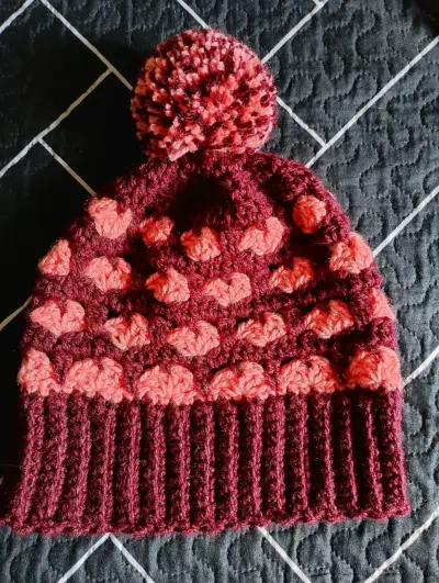 Gorro a crochet - miniatura 1