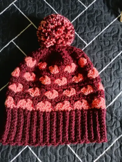 Gorro a crochet - miniatura 2