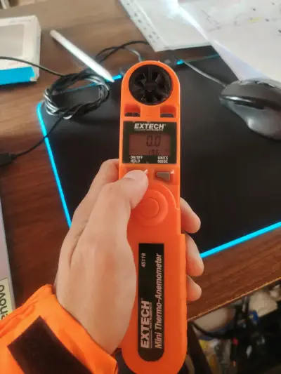 Anemometro Digital - miniatura 3
