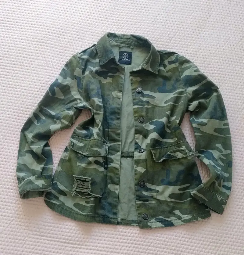 Chaqueta Mujer Militar - 1