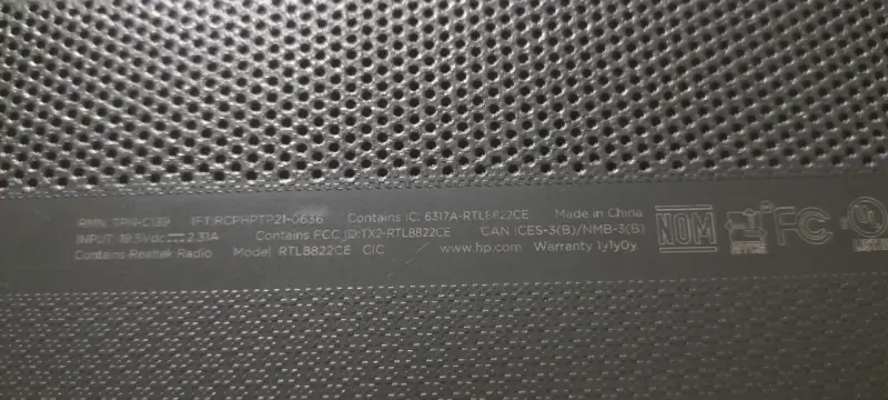 Notebook HP - 1