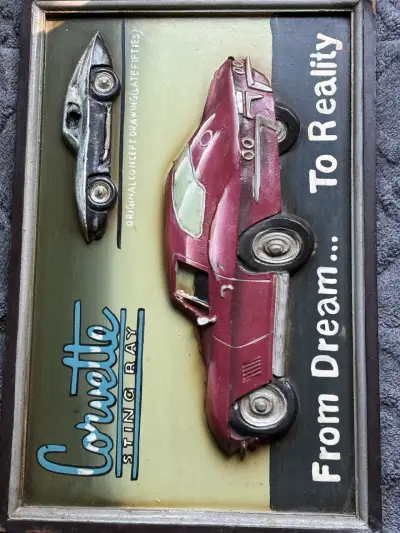 Cuadro corvette stingry - miniatura 1