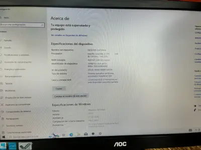 Pc I3,4gb, 250gb con monitor 19.5 pulgadas - miniatura 2