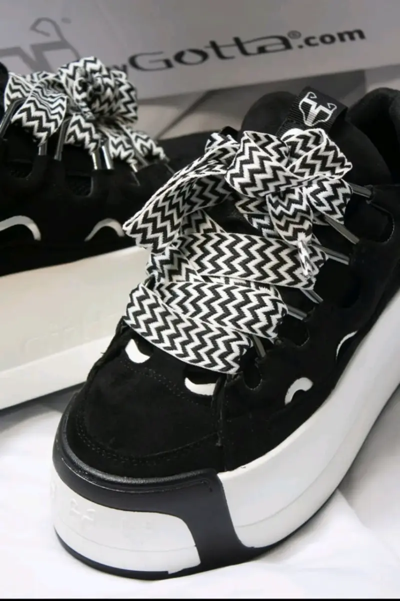 Zapatilla Negra Mujer C732A - 2