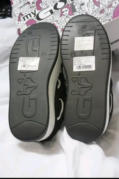 Zapatilla Negra Mujer C732A - miniatura 4
