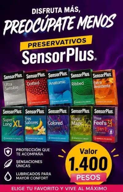 Preservativos sensorplus - miniatura 1