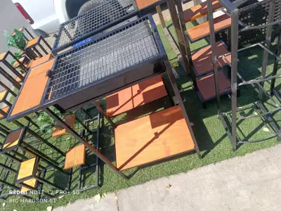 Parrillas se regula el carbón - miniatura 2