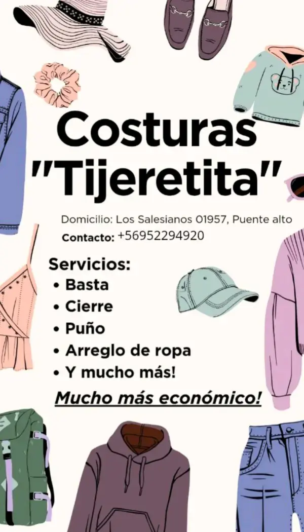 trabajos de costuras