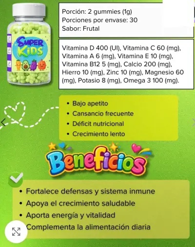 Gummies naturales para niños - miniatura 3