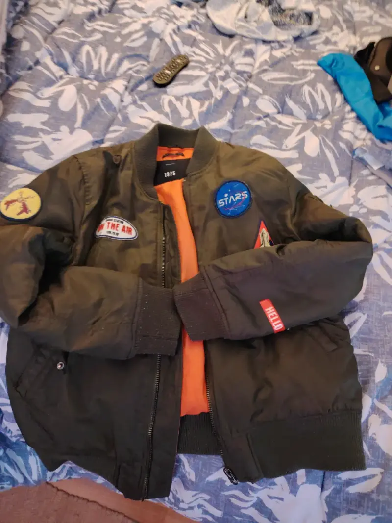 Chaqueta bomber usada - 1