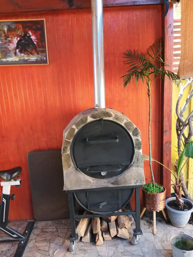 Horno de Barro , piedra laja - 1