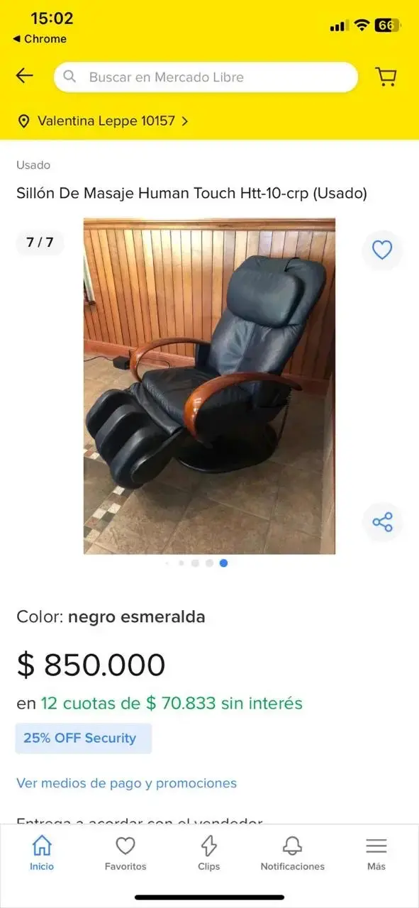 Sillón de Masajes - 6