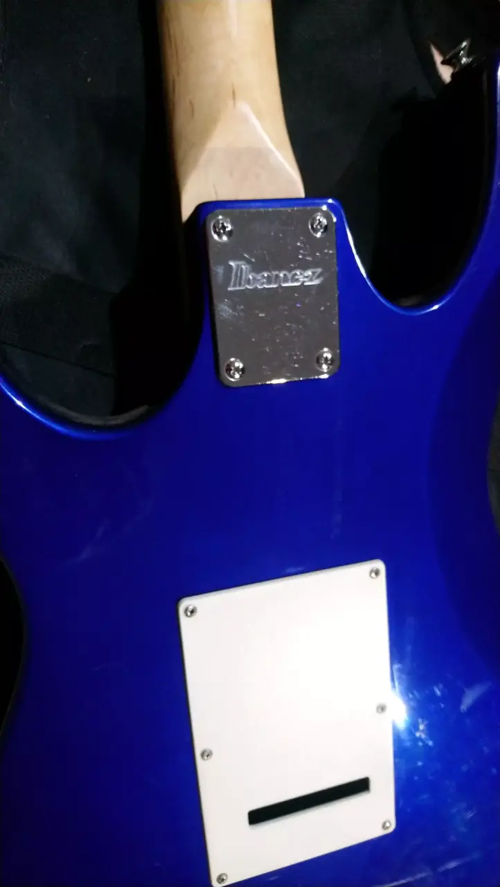 Guitarra electrica Gio GRX40 Ibanez azul metalico - 5