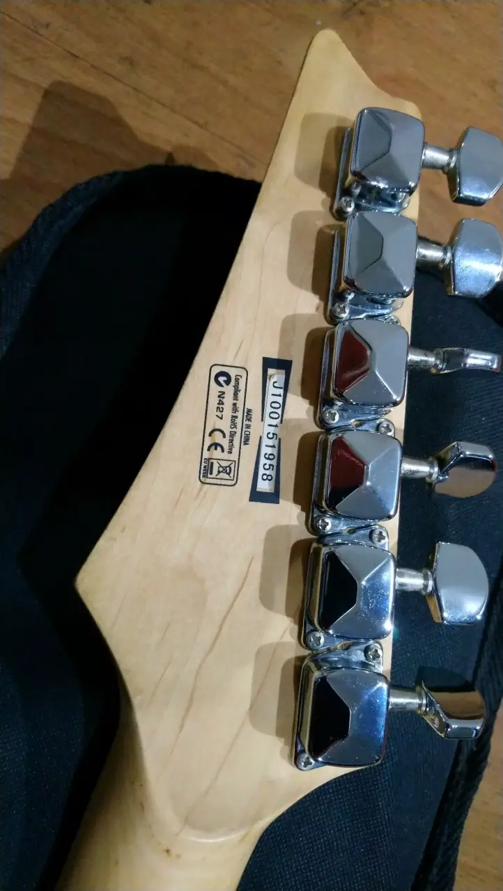 Guitarra electrica Gio GRX40 Ibanez azul metalico - 6