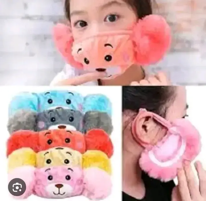 Cubre boca con orejeras