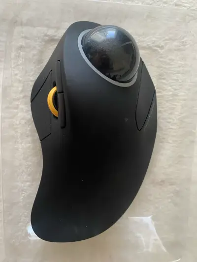 Ratón Trackball Inalámbrico Bluetooth+2.4 G Con Re - miniatura 1