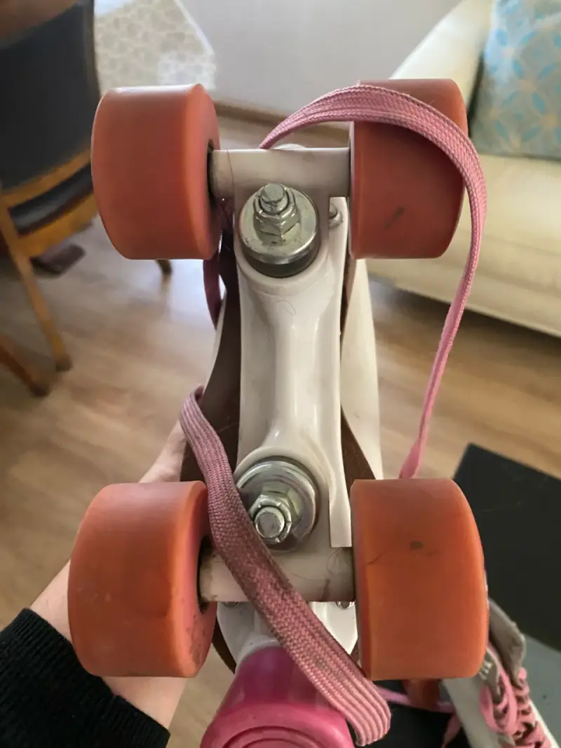 Patines rosa talla 32-33 - 2