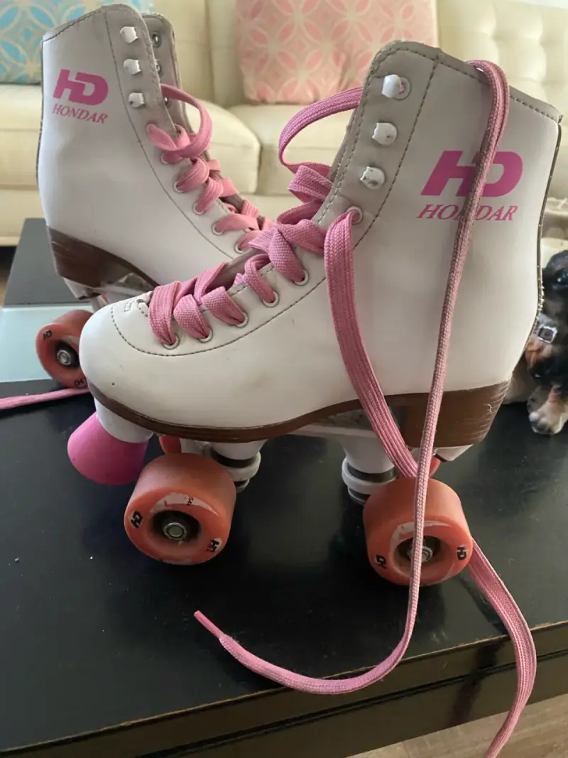 Patines rosa talla 32-33 - 3