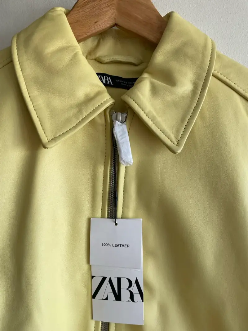 Chaqueta cuero Zara - 2