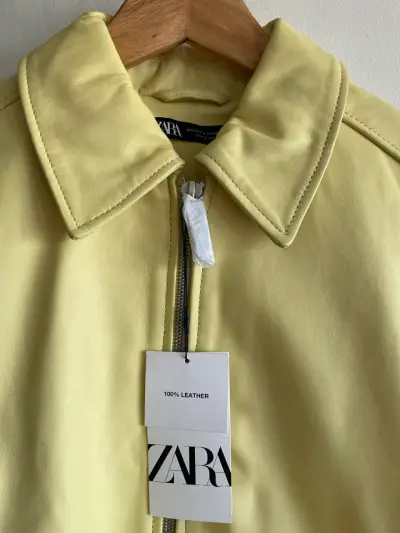 Chaqueta cuero Zara - miniatura 2