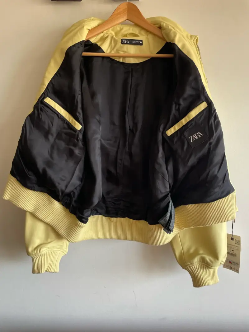 Chaqueta cuero Zara - 5