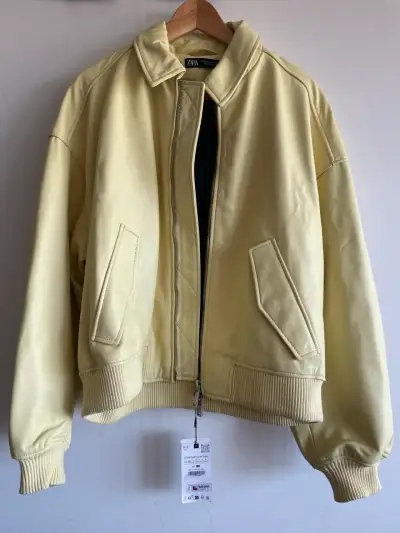 Chaqueta cuero Zara - miniatura 6