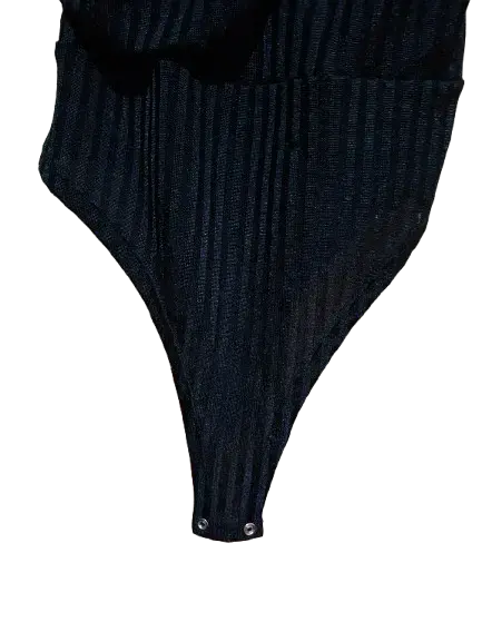 Body Negro Acanalado M - 3