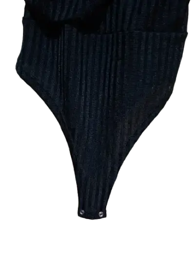Body Negro Acanalado M - miniatura 3