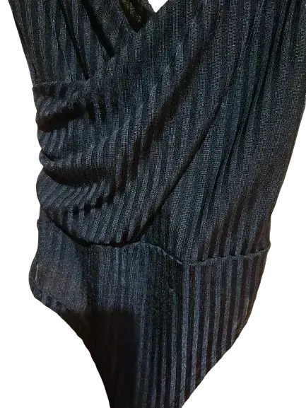 Body Negro Acanalado M - 4