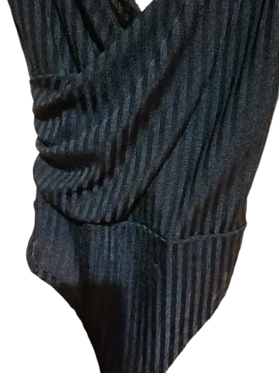 Body Negro Acanalado M - miniatura 4