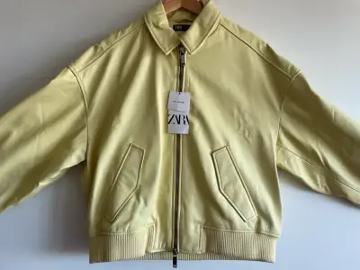 Chaqueta cuero Zara - miniatura 1