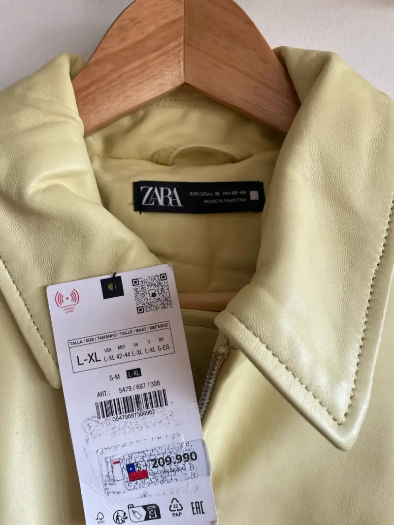 Chaqueta cuero Zara - 2
