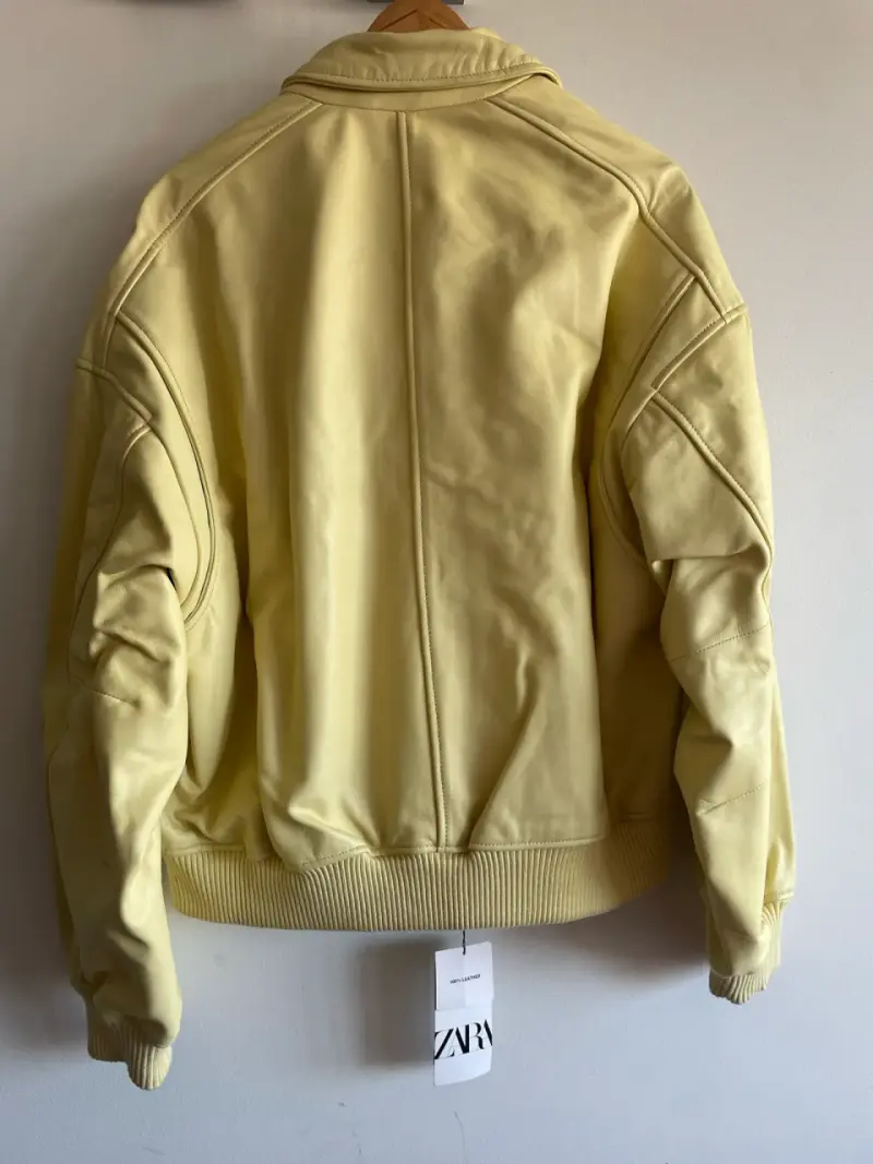 Chaqueta cuero Zara - 3