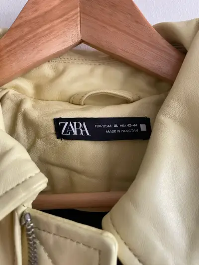 Chaqueta cuero Zara - miniatura 4