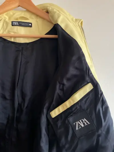 Chaqueta cuero Zara - miniatura 5