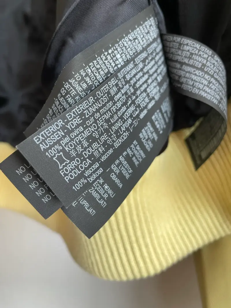 Chaqueta cuero Zara - 6