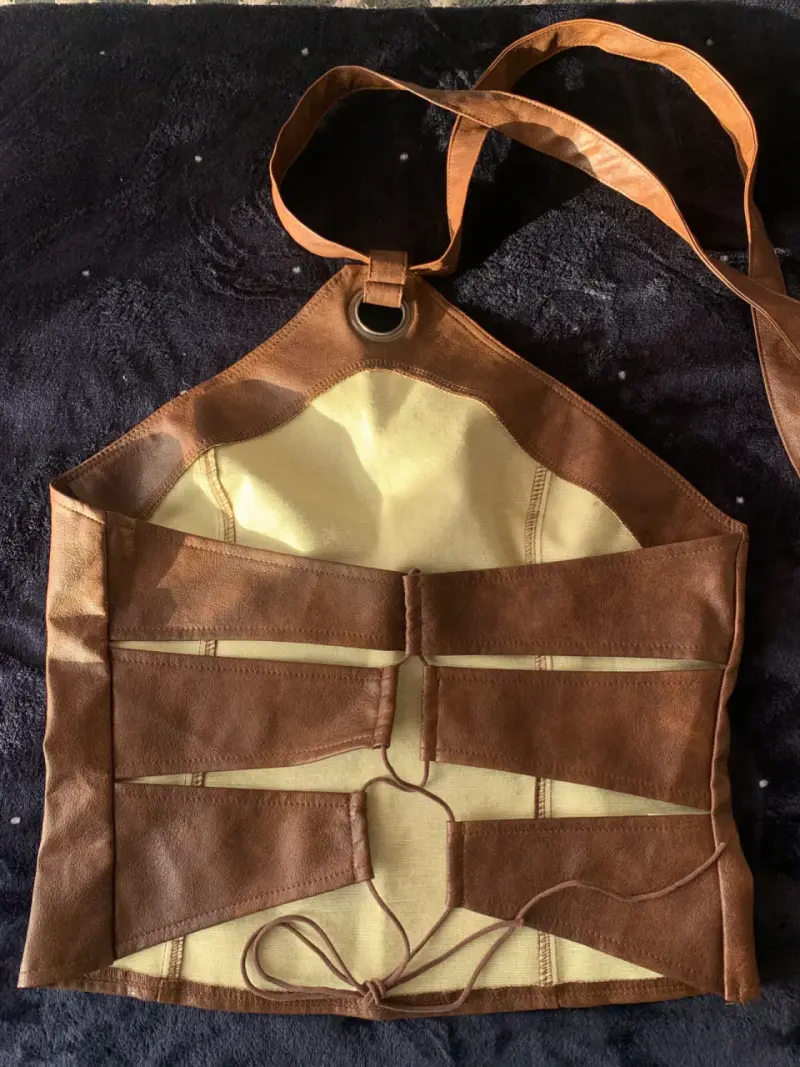 TOP HALTER ECOCUERO NUEVO - 2