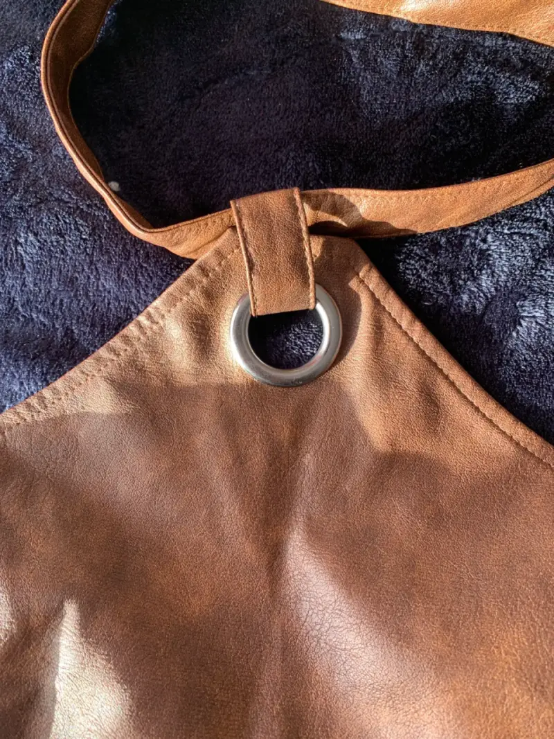 TOP HALTER ECOCUERO NUEVO - 3